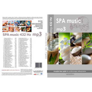 SPA MUSIC pakiet ponad 10 godzin MP3 432 Hz MUZYKA BEZ OPŁAT na CD